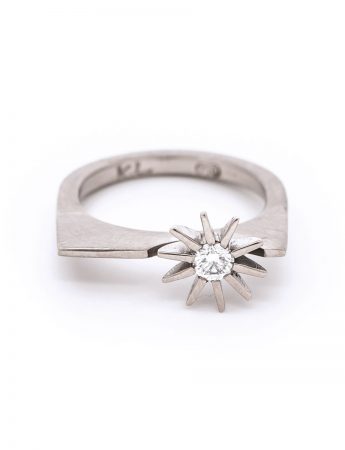 Radiant Star Architectural Ring