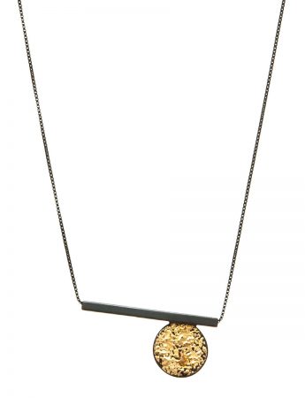 Circle Line Pendant Necklace – Short