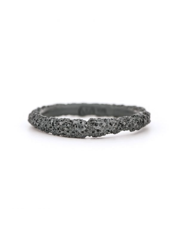 Thin Sunken Ring – Black