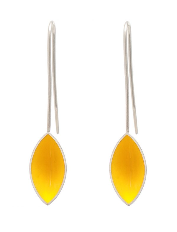 Pod Earrings – Yellow