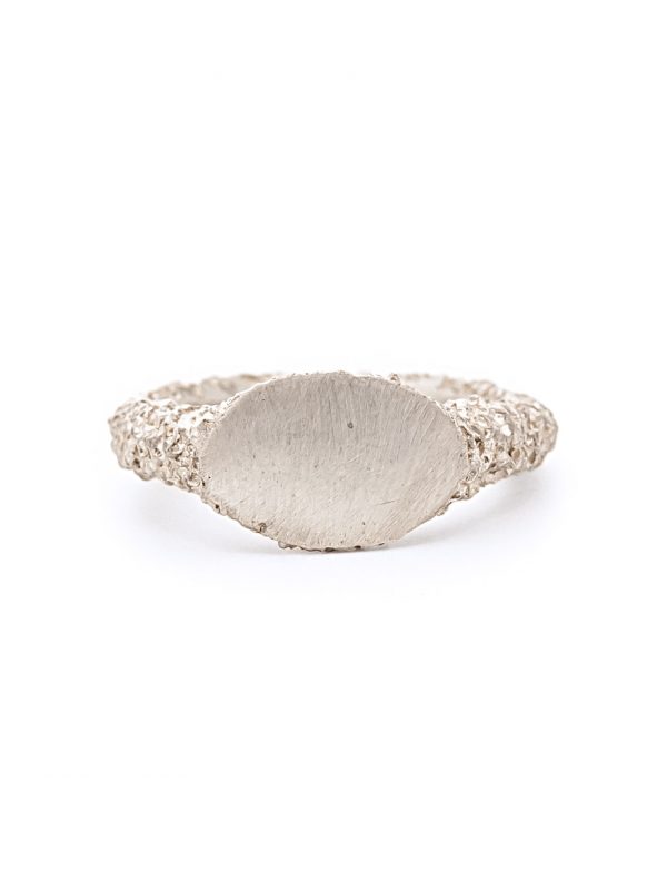 Mirror Signet Ring – Silver