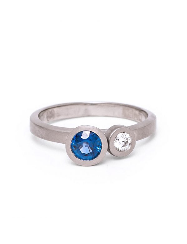 Multi Ring – Blue Sapphire Diamond