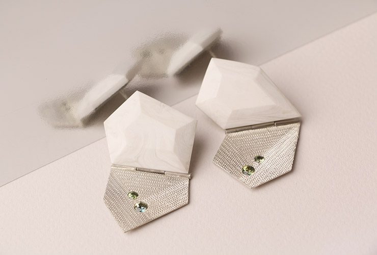 Lauren Trojkovic Sapphire Earrings