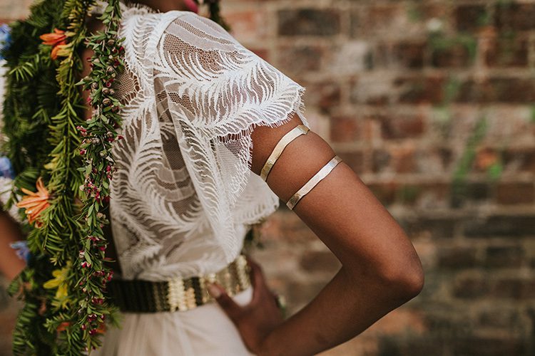 Rainbow Wedding Shoot - Arm bands