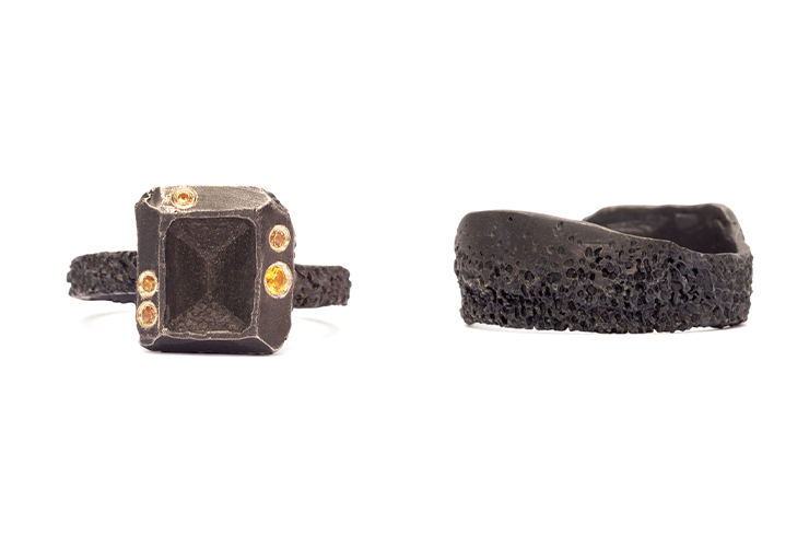 Oxidised Welfe Bowyer Rings