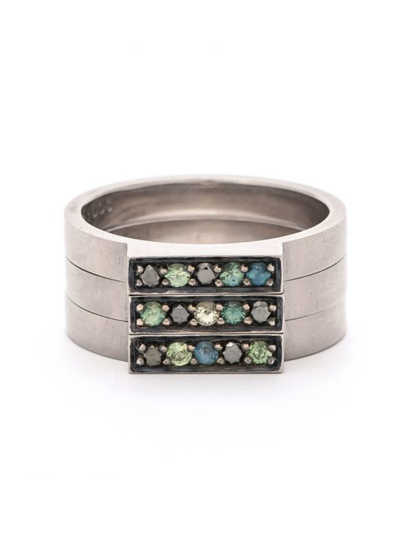 Athena Three Stack Ring