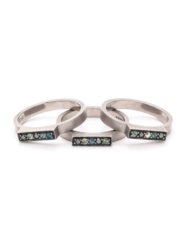 Athena Three Stack Ring