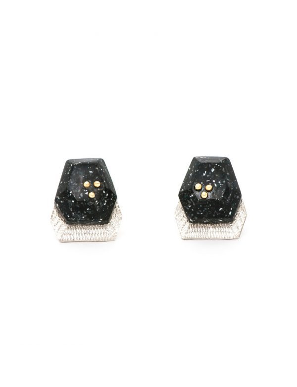 Trio Earrings – Black