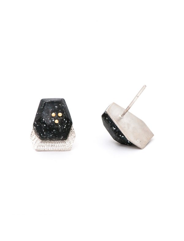Trio Earrings – Black