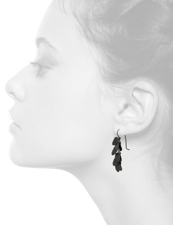 Wisteria 6 Drop Earrings – Black