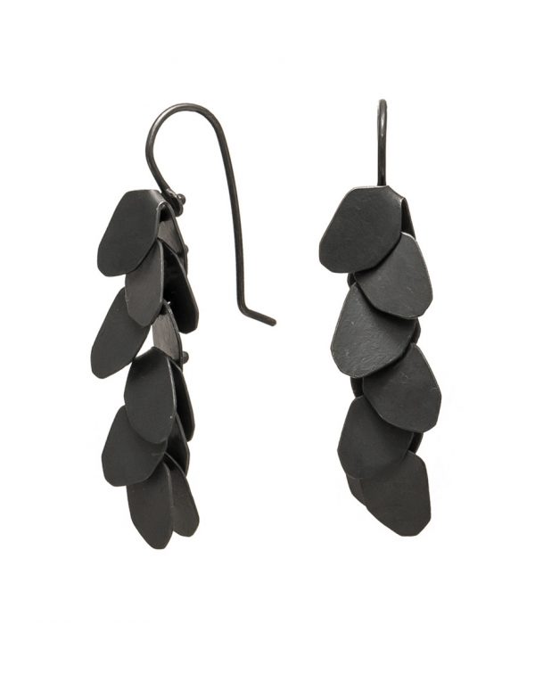 Wisteria 6 Drop Earrings – Black