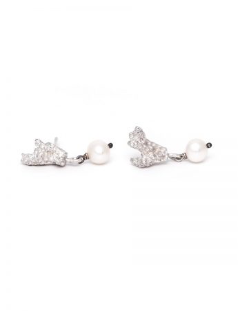 Coral Stud Earrings – Freshwater Pearl