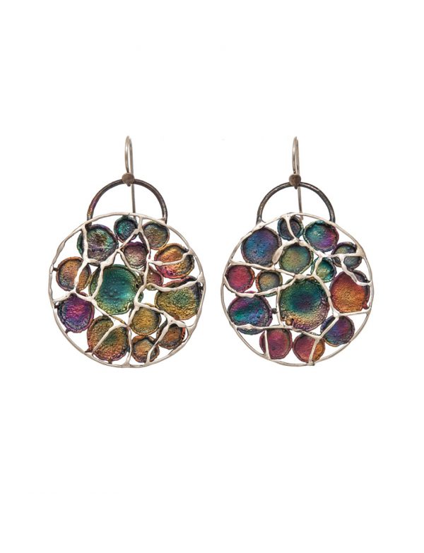 Hanging Earrings – Shibuichi