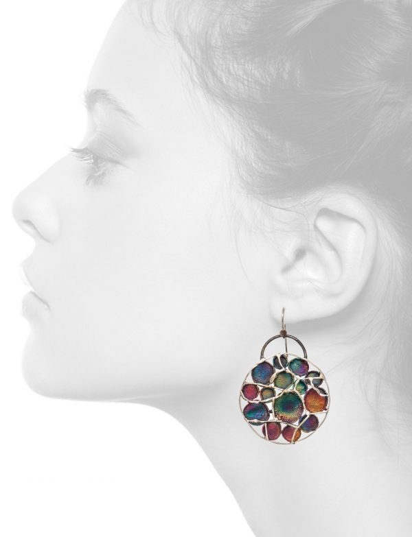 Hanging Earrings – Shibuichi