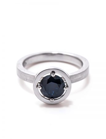 Platinum Australian Sapphire Ring