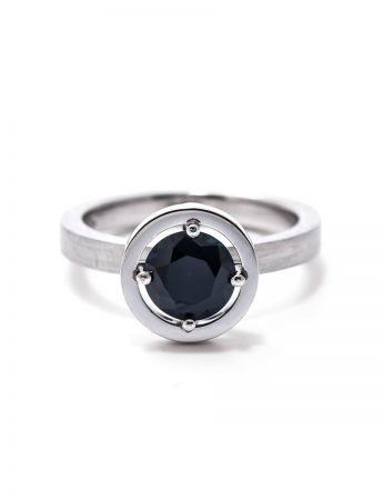 Platinum Australian Sapphire Ring