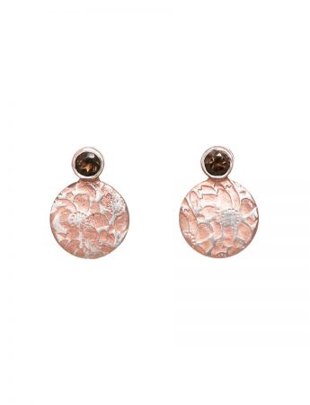 Flower Stud Earrings – Quartz