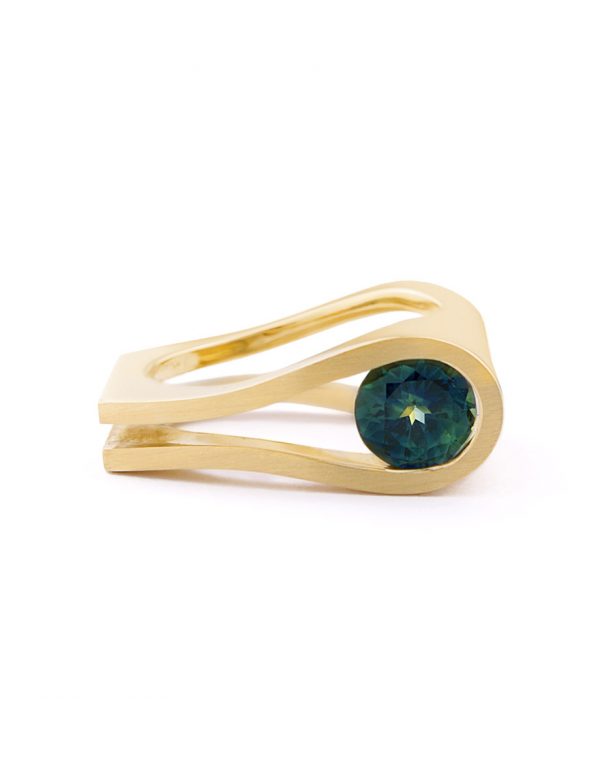 Fold Ring – Sapphire