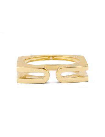 Fold Ring – Yellow Gold