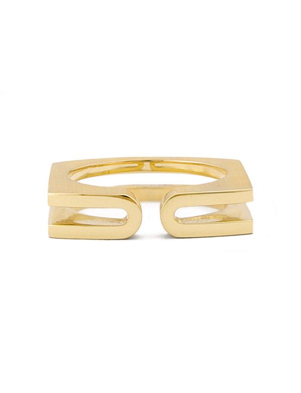 Fold Ring – Yellow Gold