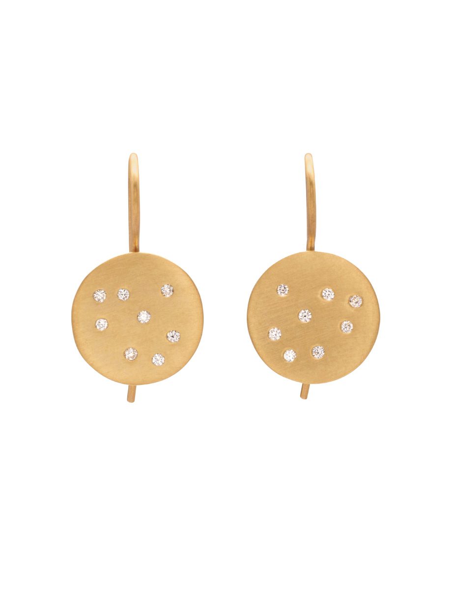 Speckled Hook Earrings