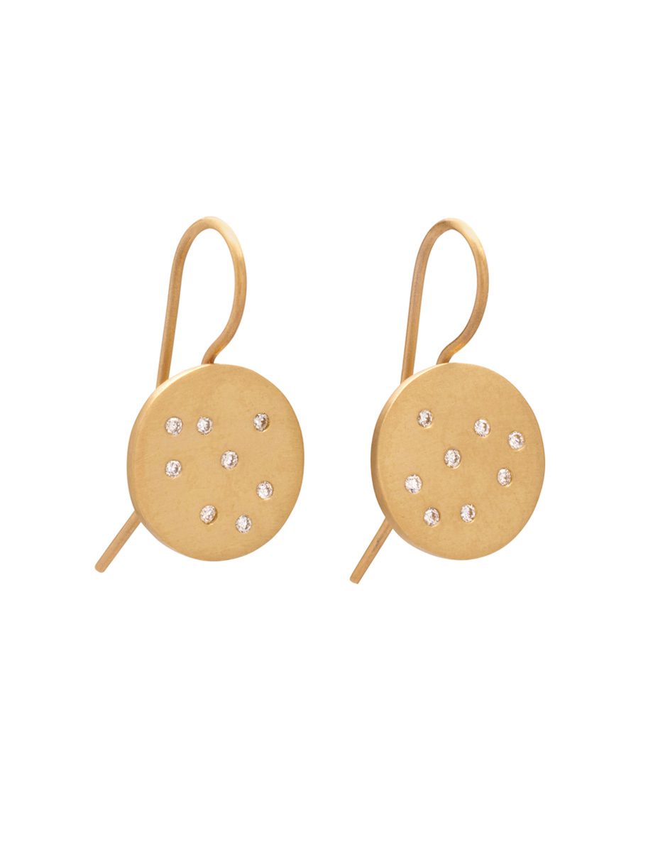 Speckled Hook Earrings