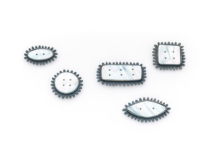 Laura Eyles Mother of Pearl Brooches - A Pearler's Life for Me