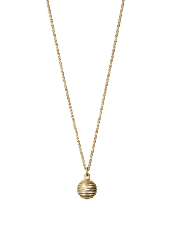 Gold Secret Orb Pendant Necklace – Kiss