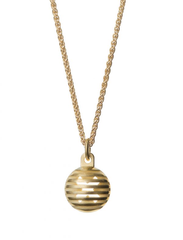 Gold Secret Orb Pendant Necklace – Kiss