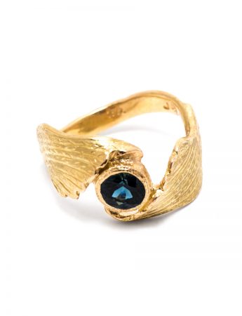 Blue Angel Ring – Gold & Sapphire