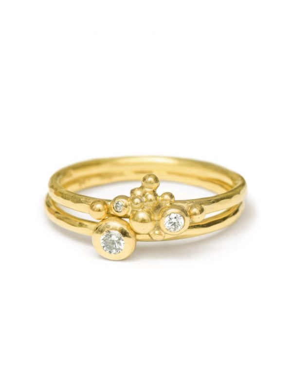 Golden Berries Ring – Diamond