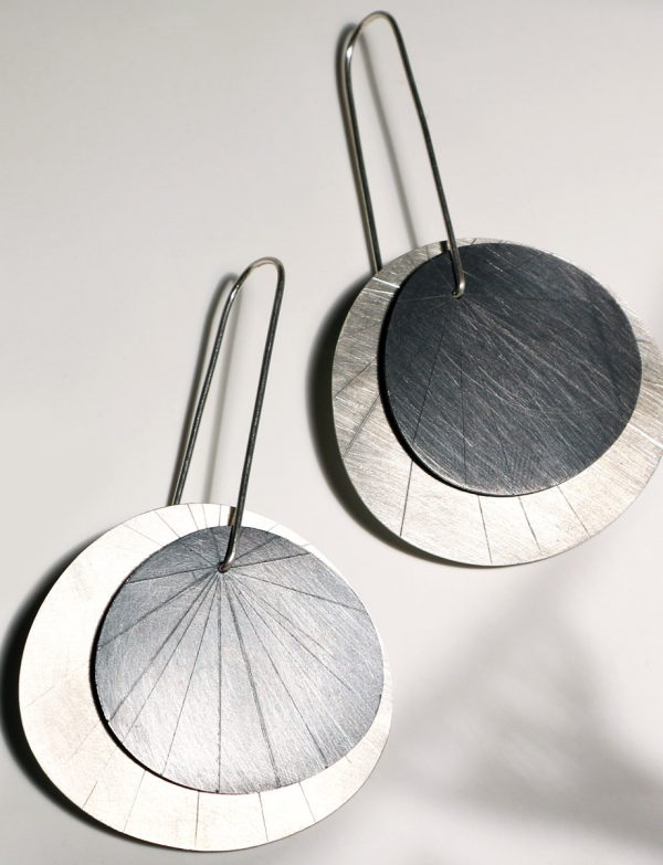 Fan Shell Layered Earrings