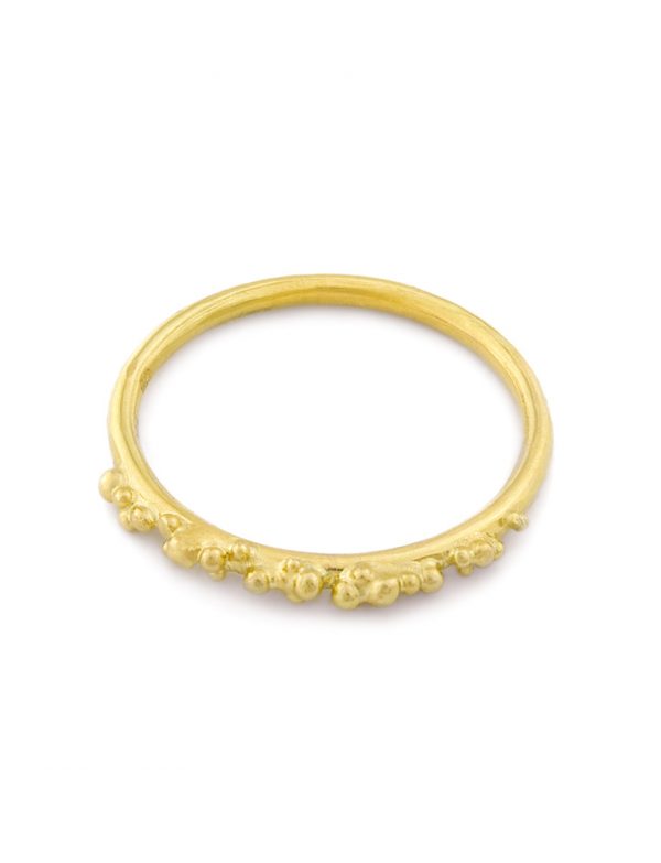 Granulation Ring – Yellow Gold