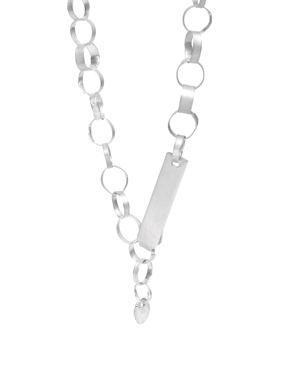 Meteora Chain Necklace – Silver