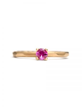 Pink Sapphire Ring