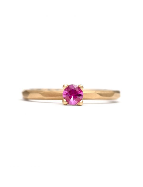 Pink Sapphire Ring