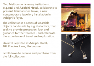 Talismans Banner Lookbook Text