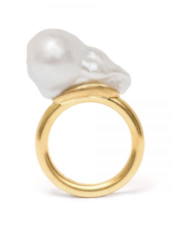 Baroque Pearl Ring #1