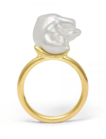 Baroque Pearl Ring #3