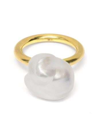 Baroque Pearl Ring #2