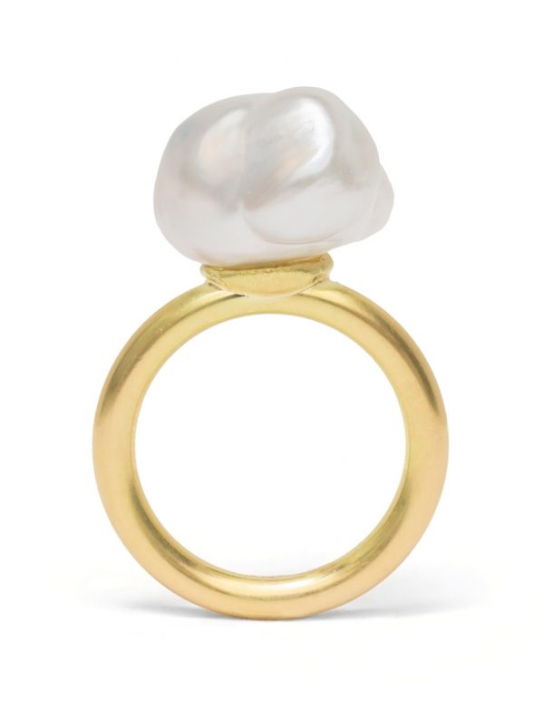 Baroque Pearl Ring #2
