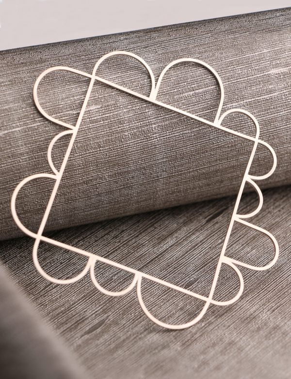 Silver Wire Square Bangle – Thirteen Arches