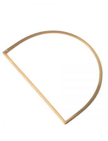 Fine D Bangle – Gold