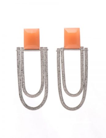 Oval Drop Earrings – Mandarin