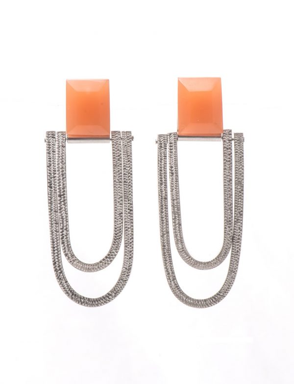 Oval Drop Earrings – Mandarin