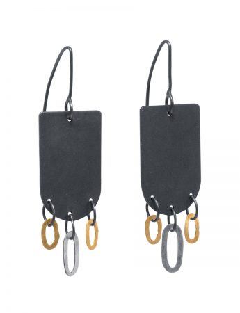 Maru Shikaku Hook Earrings