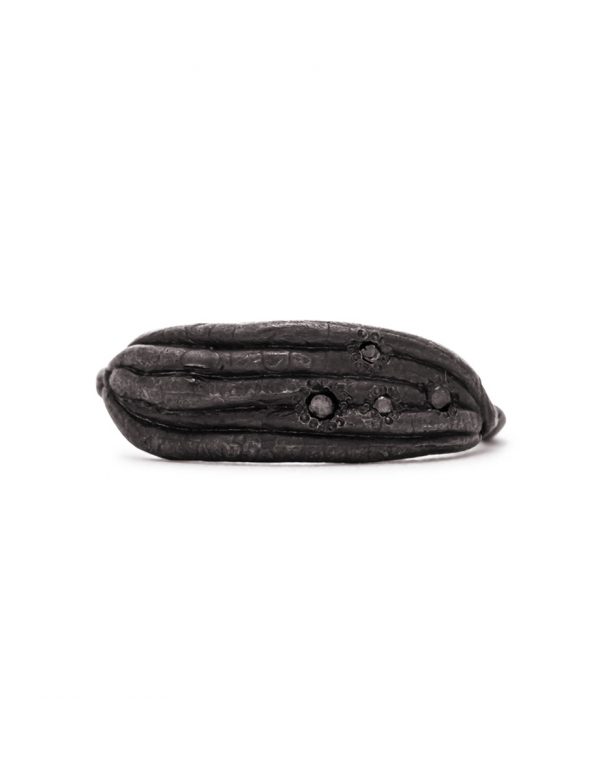 Neru Noodle Ring – Black Diamonds