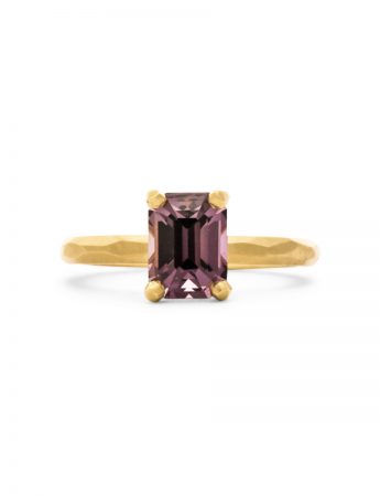 Plum Sapphire Ring