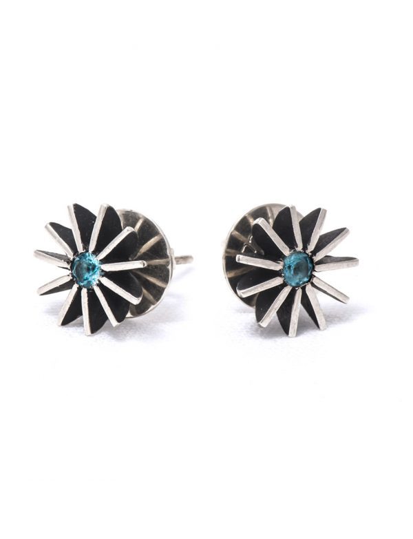 Large Radiant Star Earrings – Topaz
