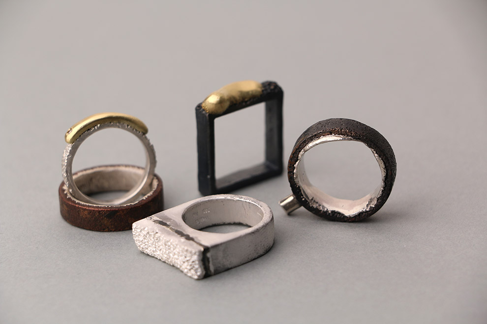 Group of Inimitable rings by Welfe Bowyer